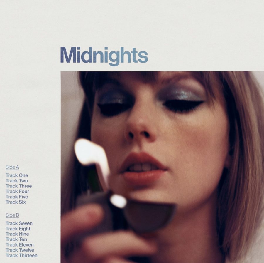 Midnights album cover by Taylor Swift