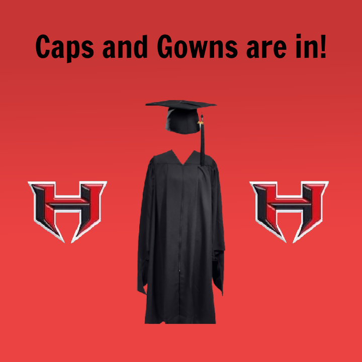 Get your Cap and Gown Hillcrest!